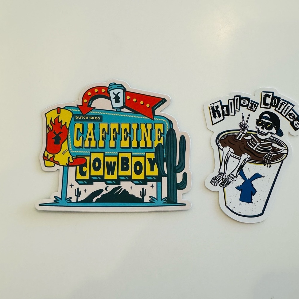NWT Dutch Bros Collectible Stickers!